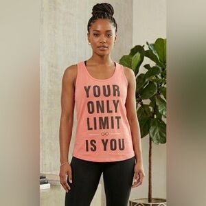 STREETWEAR SXCIETY- “Your Only Limit Is You” Graphic Motivational Tanktop